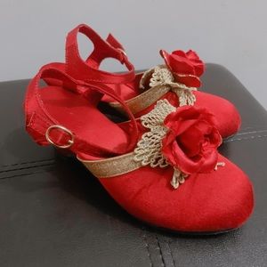 Disney Store Princess Belle Toddler Costume Shoes